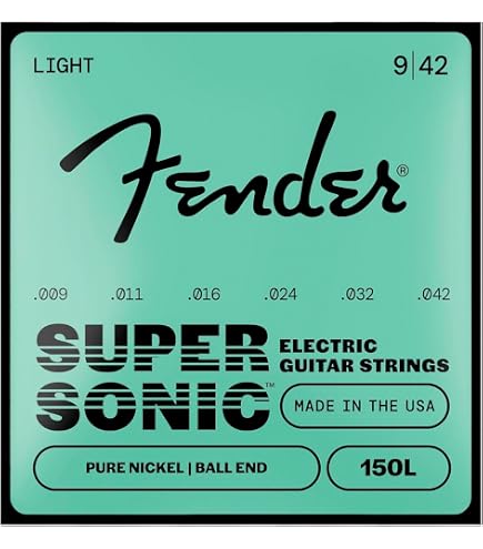 Amazon.co.jp: Fender フェンダー エレキギター弦 SuperSonic™ 250L
